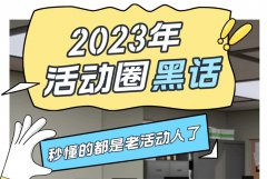 2023年深圳活動策劃人常用“黑話”