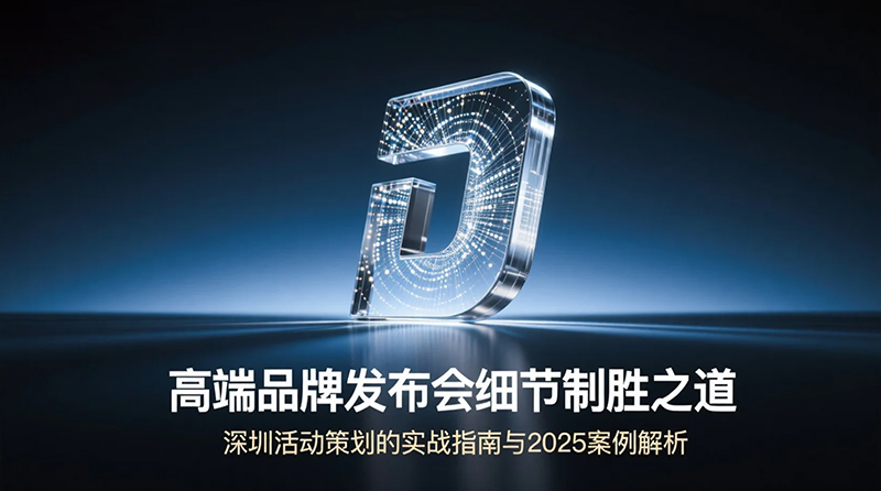 高端品牌發布會細節