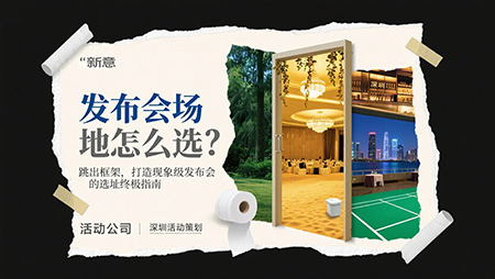 解鎖創(chuàng)意發(fā)布會(huì)場地選擇，讓活動(dòng)策劃脫穎而出